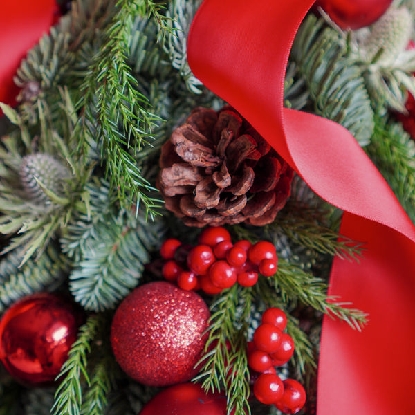 Candied Apple Tabletop Christmas Tree