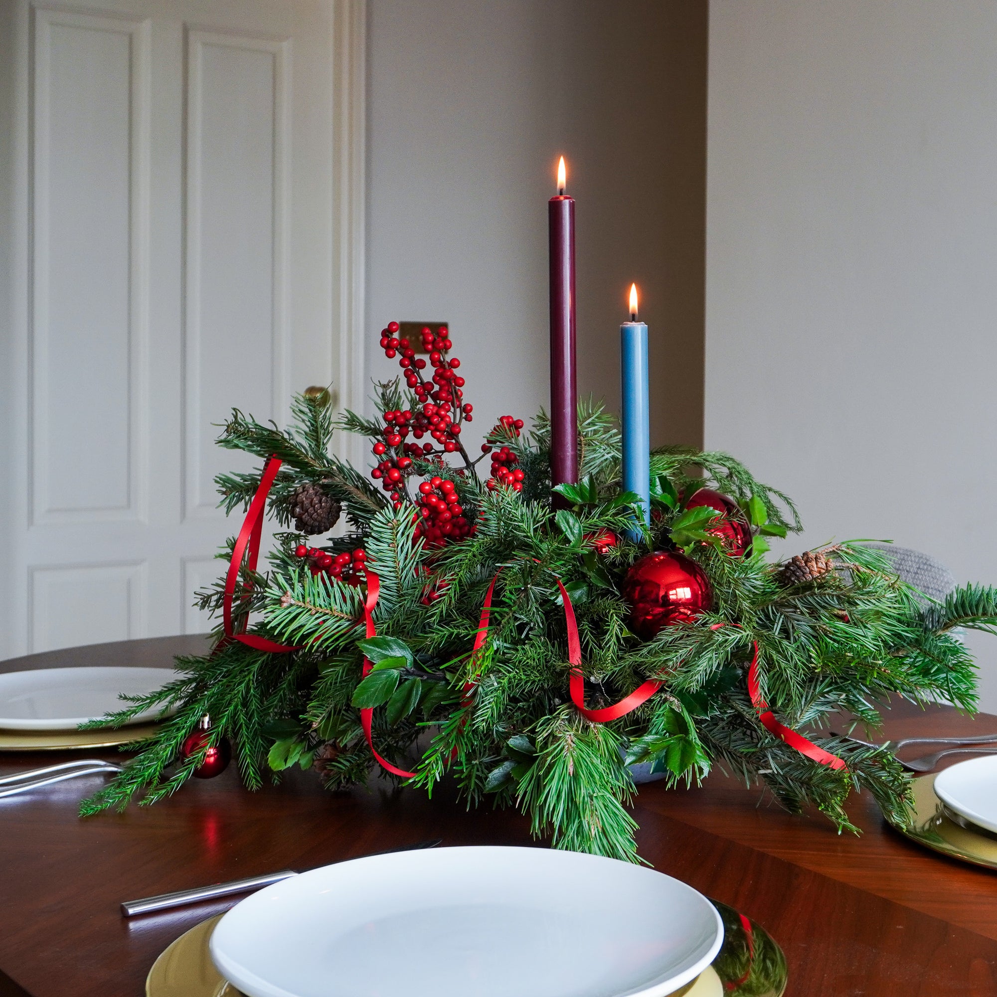 Candied Apple Holiday Tabletop Centrepiece