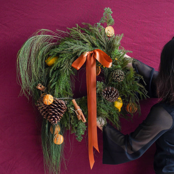 Mulled Wine Christmas Wreath