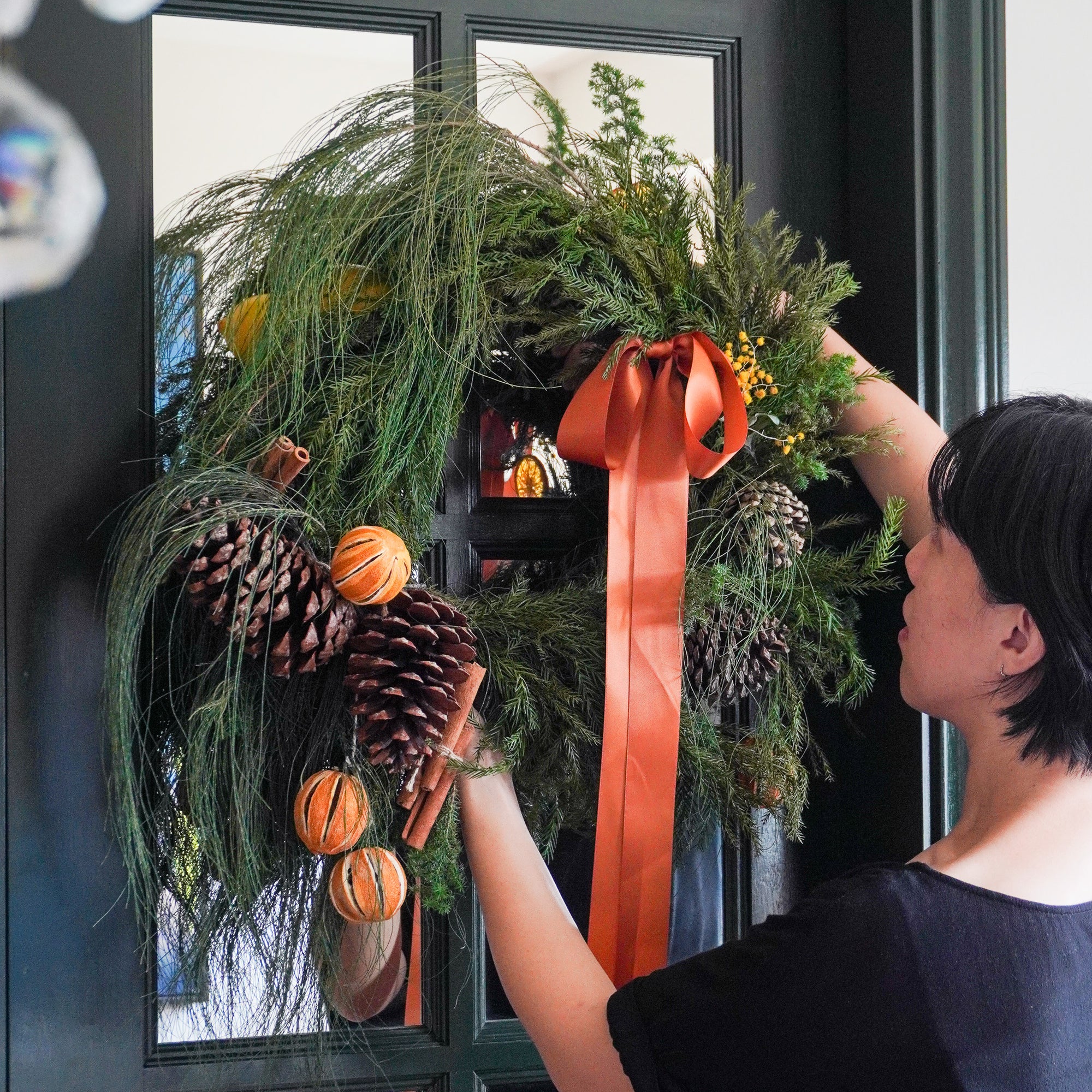 Mulled Wine Christmas Wreath