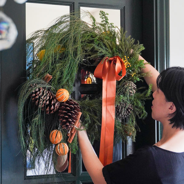 Mulled Wine Christmas Wreath