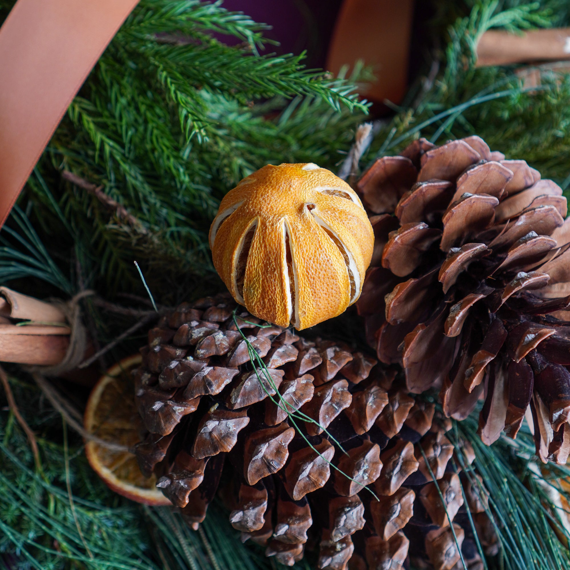 Mulled Wine Christmas Wreath